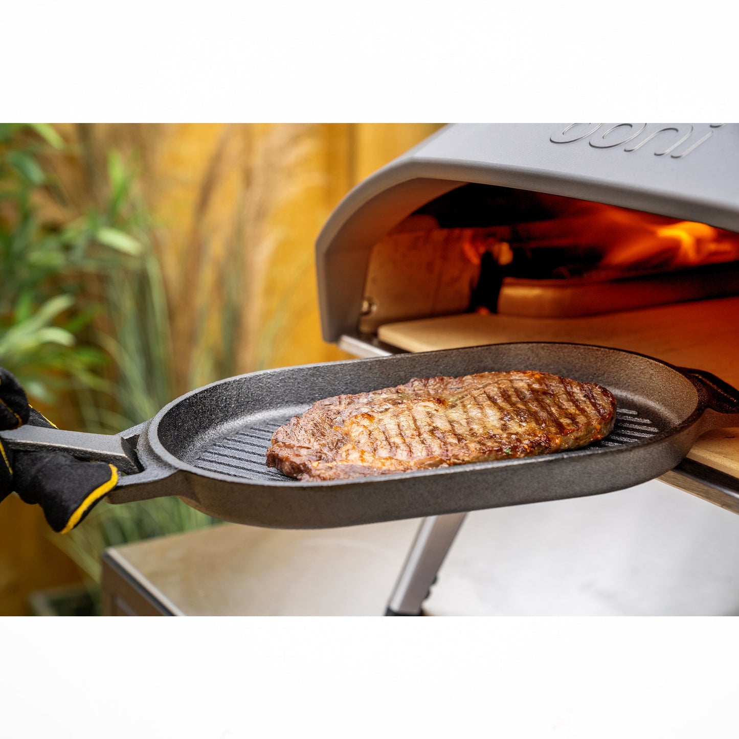 Ooni Cast Iron Grizzler Pan - Only on The Break Room