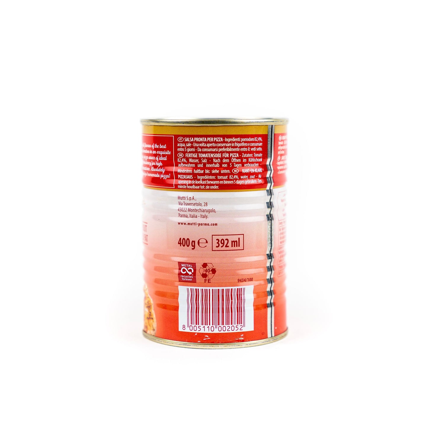 Mutti Classic Pizza Sauce (400g) - Only on The Break Room