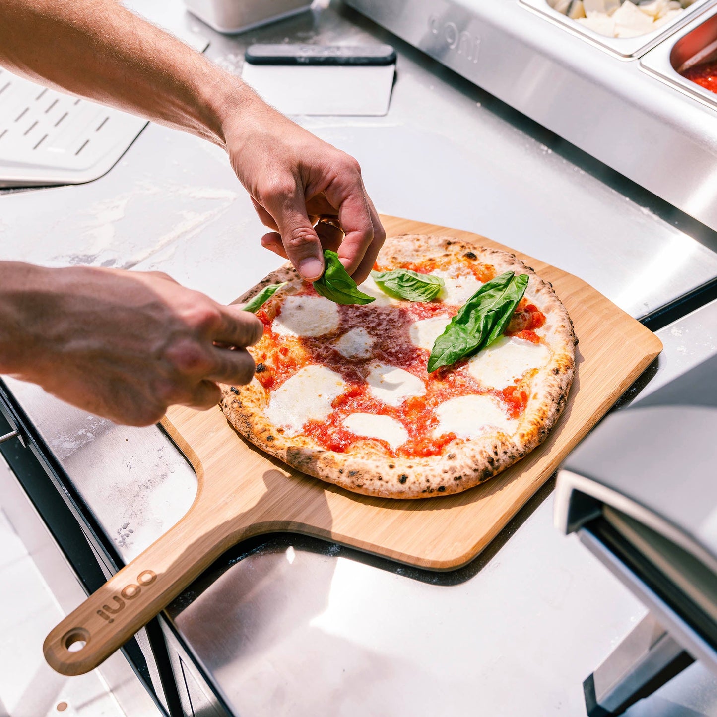 Ooni Bamboo Pizza Peel & Serving Board - Only on The Break Room