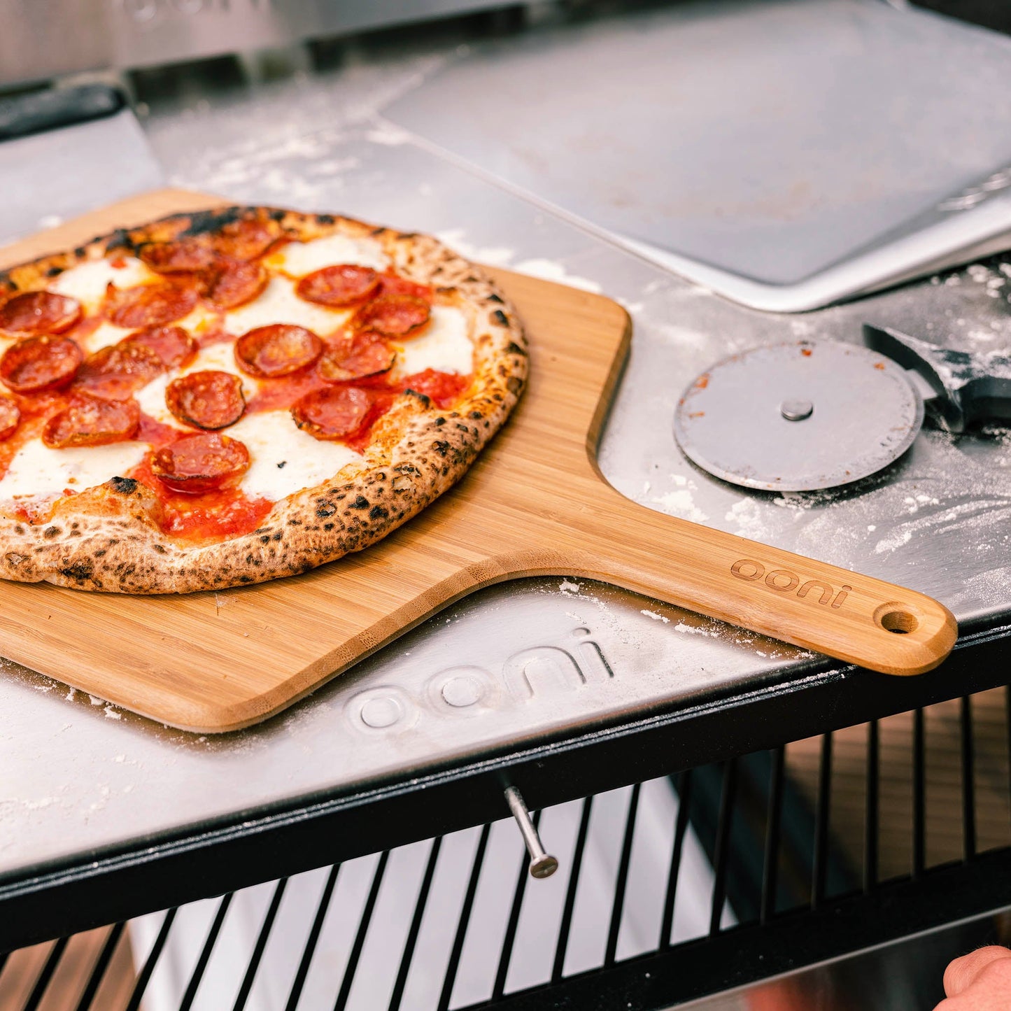 Ooni Bamboo Pizza Peel & Serving Board - Only on The Break Room