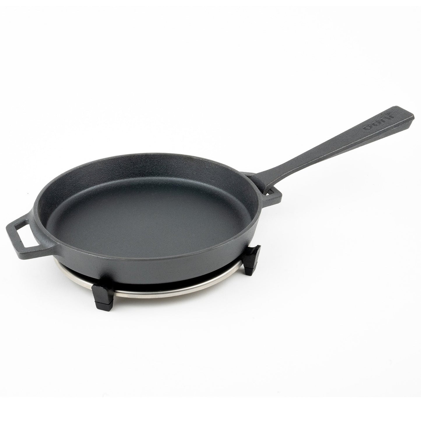 Ooni Dual-Sided Grizzler Plate and Cast Iron Skillet Pan Bundle - Only on The Break Room