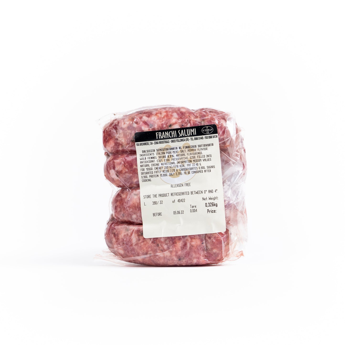 Tuscan Sausage with Fennel (300g) - Only on The Break Room