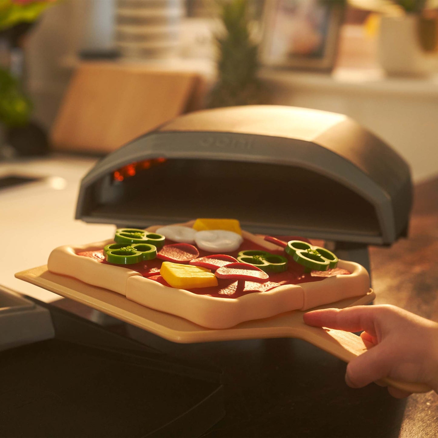 Casdon Ooni Toy Pizza Topping Station - Only on The Break Room