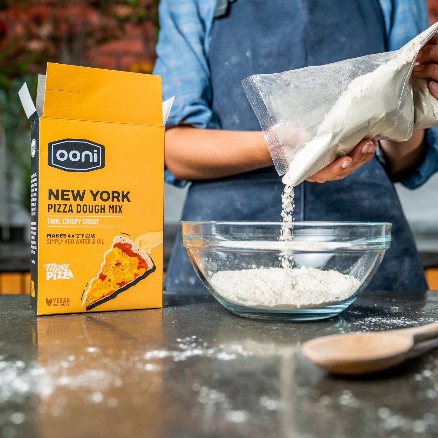 Ooni New York Pizza Dough Mix (725g) - Only on The Break Room
