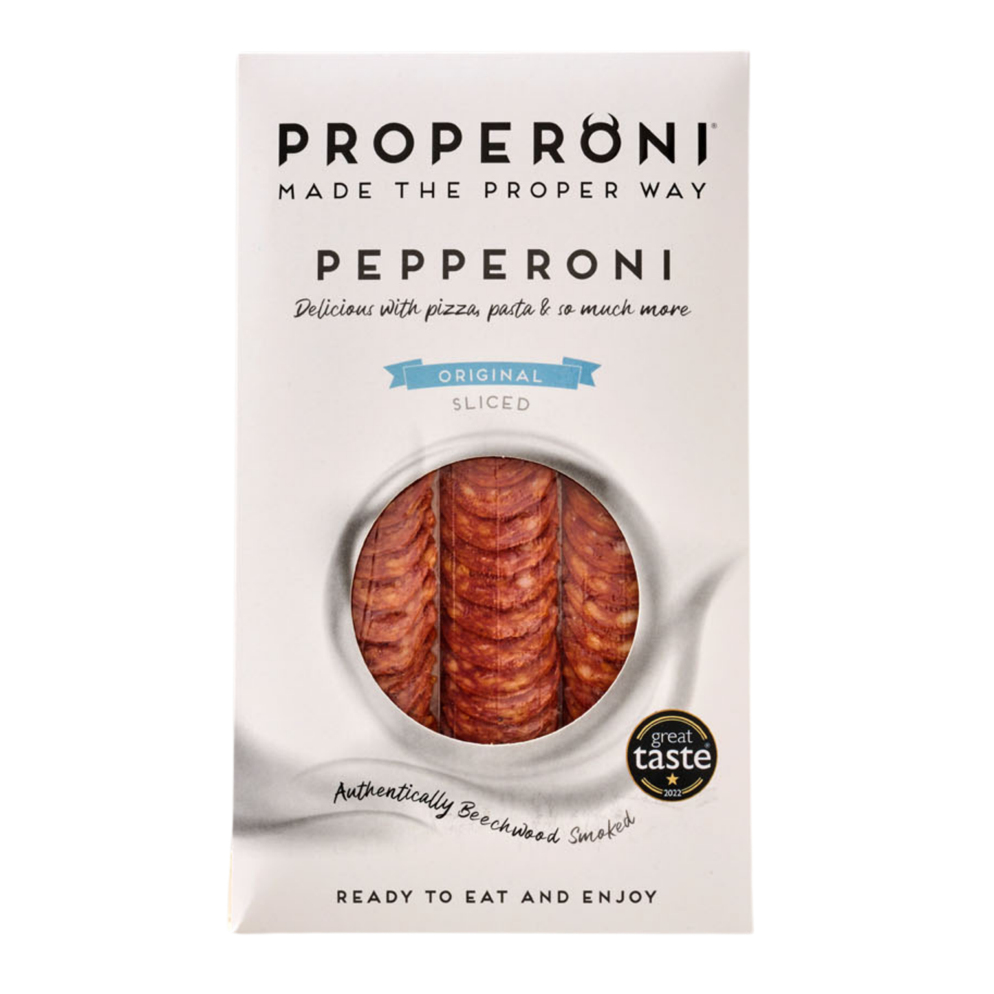 Properoni - Classic Sliced Pepperoni (80g) - Only on The Break Room