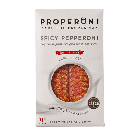 Properoni XL - HOT Sliced Pepperoni (80g) - Only on The Break Room