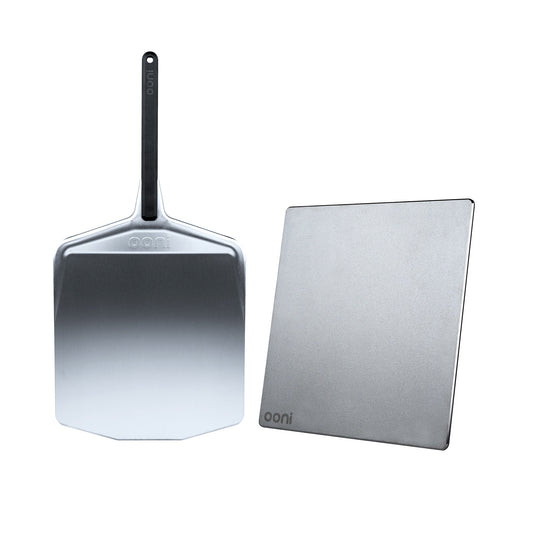 Ooni Pizza Steel and 12" Peel Bundle - Only on The Break Room